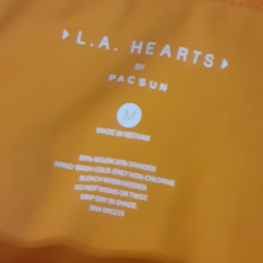 L.A. Hearts by PAC SUN Orange Tie Dye Bikini Brief Bottoms - Picture 5 of 5